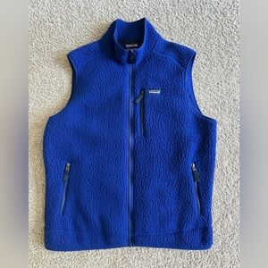 Patagonia Royal Blue Fleece Vest